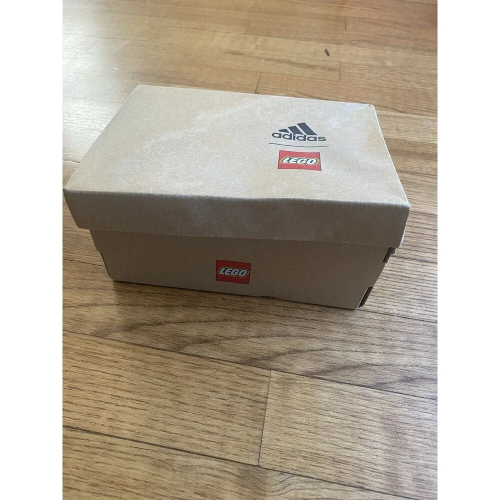 Adidas Lego Kids' Red White Size 5.5K Toddler Baby Sneakers With Box Rare GUC!